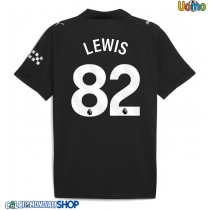 Maglie da calcio Manchester City Rico Lewis #82 Seconda Maglia 2025-26 Manica Corta